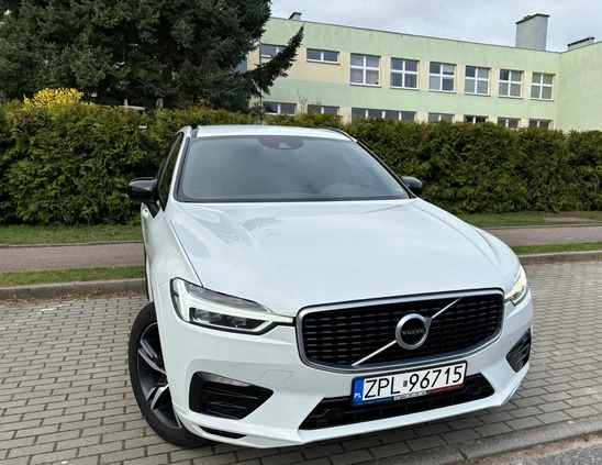 Volvo XC 60 cena 133500 przebieg: 143445, rok produkcji 2020 z Szczecin małe 742